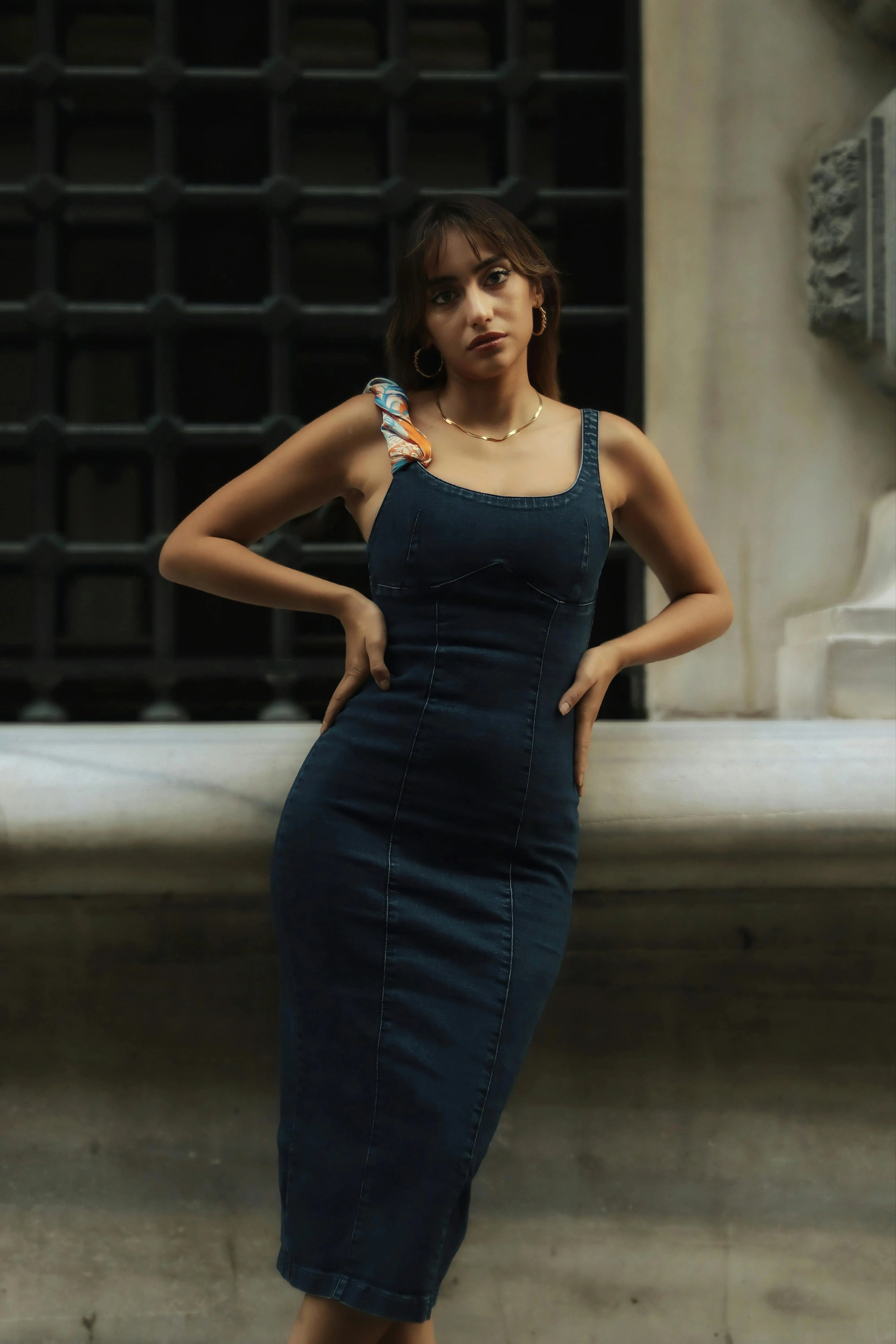 Robe en jean femme streetwear