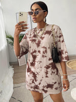 Robe t-shirt tie - Vignette | URBAÏA