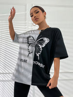 T-shirt ample MOOSTA - Vignette | URBAÏA