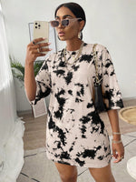 Robe t-shirt tie - Vignette | URBAÏA