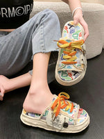 Sandales De Sport Graffiti - Vignette | URBAÏA