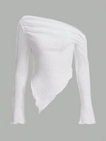 T-shirt asymétrique SHEIN ICON - Vignette | URBAÏA