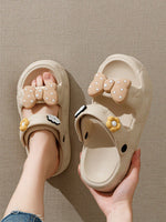 Pantoufles Avec Nœud Papillon - Vignette | URBAÏA