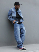 denim jacquard - Vignette | URBAÏA