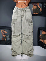 Denim Cargo SHEIN ICON - Vignette | URBAÏA