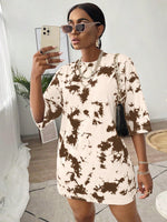 Robe t-shirt tie - Vignette | URBAÏA