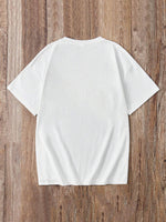 T-shirt décontracté SHEIN EZwear - Vignette | URBAÏA