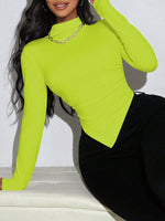 T-shirt À Col Montant BamGleam - Vignette | URBAÏA