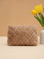 Sac bandoulière en matériau moelleux - Vignette | URBAÏA