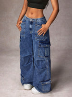 Denim Cargo SHEIN ICON - Vignette | URBAÏA