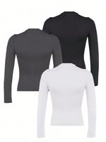 T-shirt décontracté à col - Vignette | URBAÏA