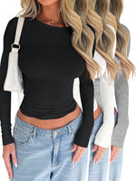 T-shirt décontracté à col - Vignette | URBAÏA