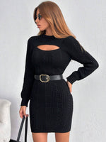 Robe pull ajourée SHEIN PETITE - Vignette | URBAÏA