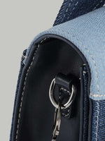 sac à bandoulière en denim - Vignette | URBAÏA