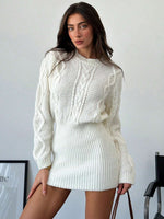 Robe col rond mini - Vignette | URBAÏA