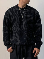 Pull décontracté à manches longues - Vignette | URBAÏA