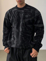 Pull décontracté à manches longues - Vignette | URBAÏA