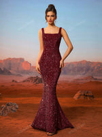 robe de soirée longue sirène - Vignette | URBAÏA