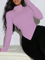 T-shirt À Col Montant BamGleam - Vignette | URBAÏA