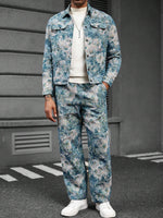 Ensemble veste décontractée en jacquard - Vignette | URBAÏA