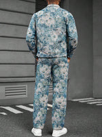 Ensemble veste décontractée en jacquard - Vignette | URBAÏA