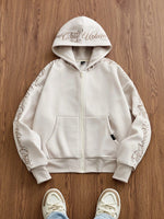 Sweatshirt à capuche tricoté - Vignette | URBAÏA