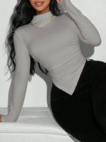 T-shirt À Col Montant BamGleam - Vignette | URBAÏA