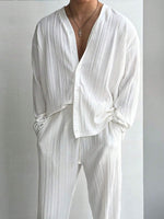 Ensemble côtelés pour hommes - Vignette | URBAÏA