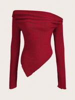 T-shirt asymétrique SHEIN ICON - Vignette | URBAÏA