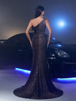 Glamrae Robe de soirée sexy - Vignette | URBAÏA