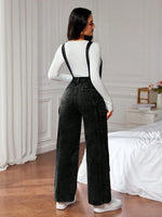 Salopette en jean SHEIN ICON - Vignette | URBAÏA