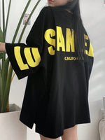 T-shirt DAZY surdimensionné - Vignette | URBAÏA