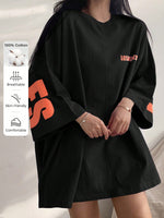 T-shirt DAZY surdimensionné - Vignette | URBAÏA