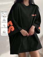 T-shirt DAZY surdimensionné - Vignette | URBAÏA