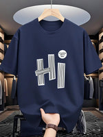 T-shirt à col rond décontracté - Vignette | URBAÏA