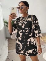 Robe t-shirt tie - Vignette | URBAÏA