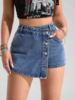 Short en jean SHEIN PETITE - Vignette | URBAÏA