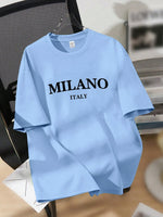 T-shirt décontracté SHEIN EZwear - Vignette | URBAÏA