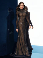 QOQ Robe de soirée de luxe - Vignette | URBAÏA