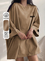 T-shirt DAZY surdimensionné - Vignette | URBAÏA