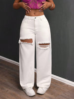 Jeans déchirés SHEIN SXY - Vignette | URBAÏA