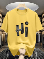 T-shirt à col rond décontracté - Vignette | URBAÏA