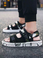 Sandales à bout rond d'été - Vignette | URBAÏA