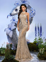 Robe de soirée élégante et glamour - Vignette | URBAÏA