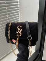 Sac à épaule matelassé en PU - Vignette | URBAÏA