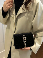 Sac à épaule matelassé en PU - Vignette | URBAÏA