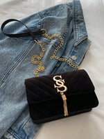 Sac à épaule matelassé en PU - Vignette | URBAÏA