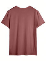 T-shirt à col rond décontracté - Vignette | URBAÏA