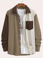 Chemise en velours côtelé - Vignette | URBAÏA