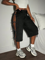 Short en jean Slaydiva - Vignette | URBAÏA